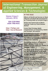 Vol 3(2): 2012 International Transaction Journal of Engineering